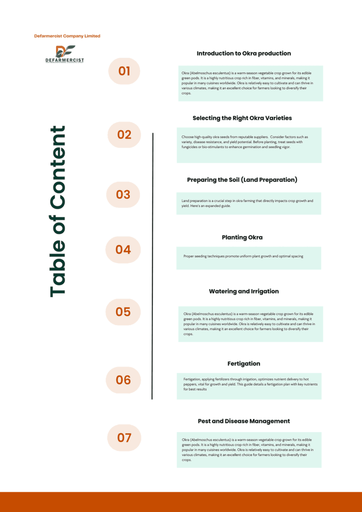 Holland Greentech Ghana-Table of Content 1